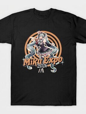 Miku Expo 2026 T-Shirt, Anime Graphic Tee, Hatsune Miku
